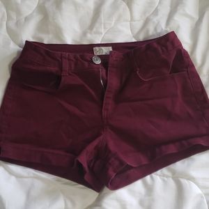 Maroon Shorts
